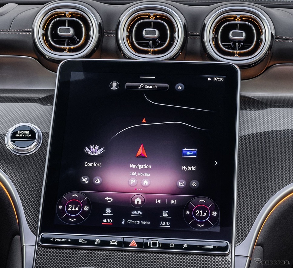 メルセデスベンツ GLCクーペ 新型《photo by Mercedes-Benz》