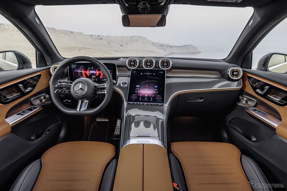 メルセデスベンツ GLCクーペ 新型《photo by Mercedes-Benz》
