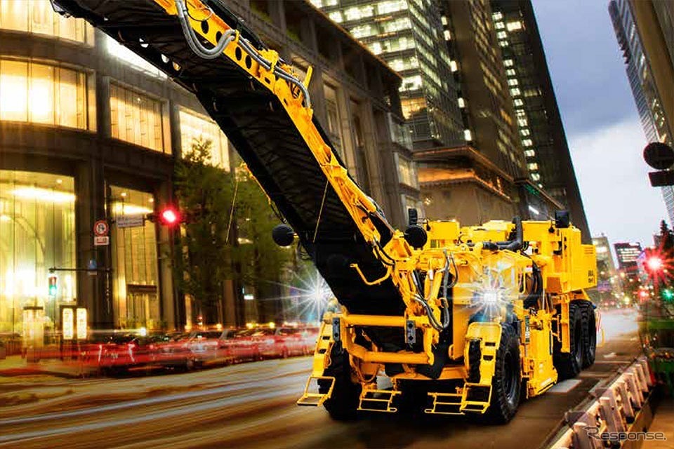 路面切削機 ER555F《写真提供 ホンダモビリティランド》