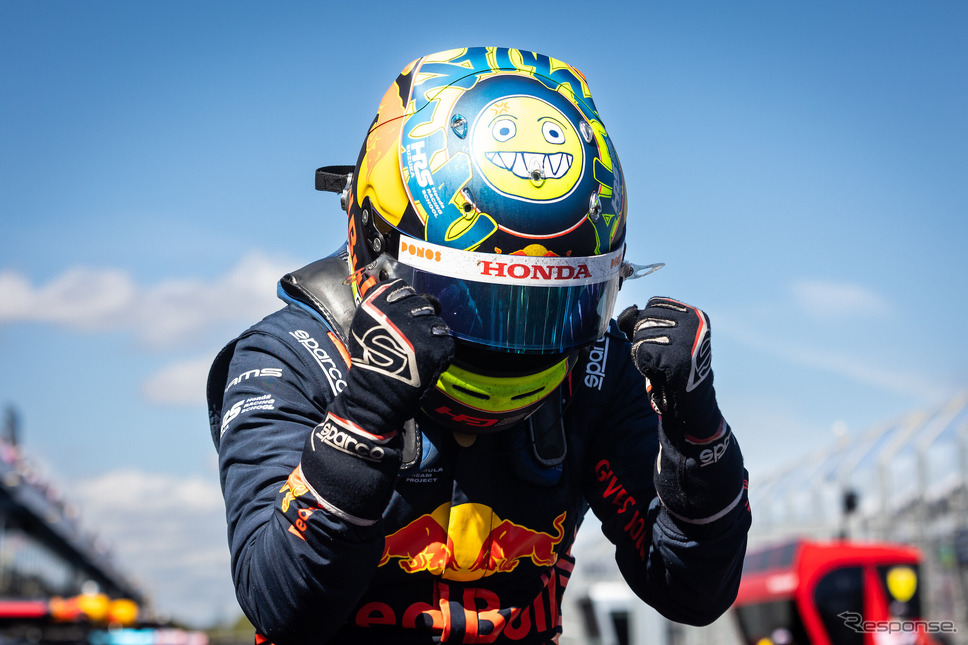第3戦オーストラリア、レース2で優勝した岩佐歩夢。《Photo by Honda》