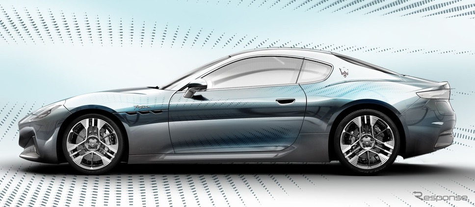 マセラティ・グラントゥーリズモ 新型のEV「フォルゴーレ」の「ワンオフ・ルーチェ」のスケッチ《photo by Maserati》