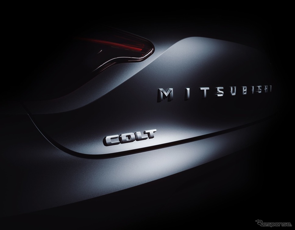 三菱 コルト 新型のティザー写真《photo by Mitsubishi Motors》