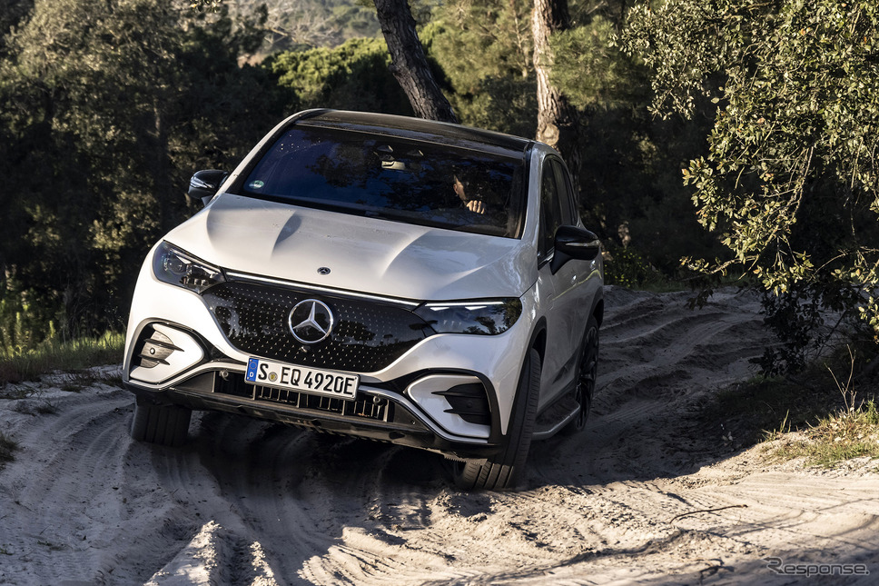 メルセデスベンツ EQE SUV(EQE 500 4MATIC)《photo by Mercedes-benz》