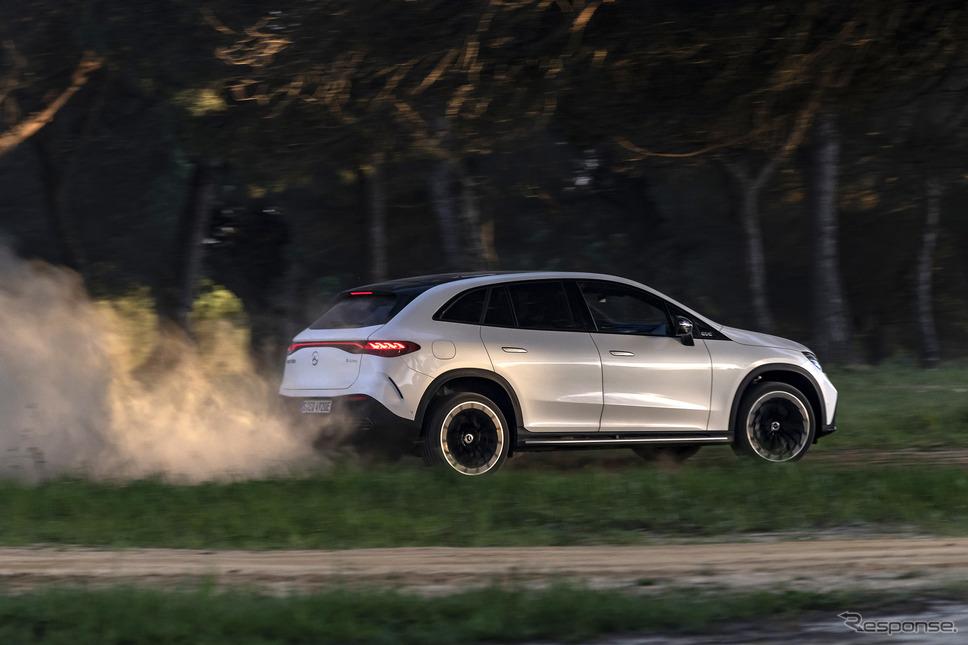 メルセデスベンツ EQE SUV(EQE 500 4MATIC)《photo by Mercedes-benz》
