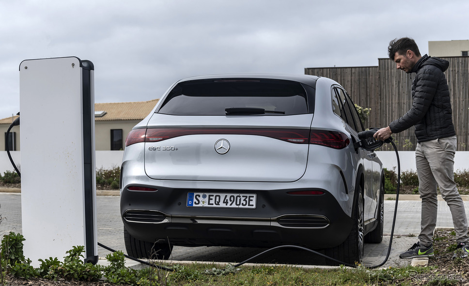 メルセデスベンツ EQE SUV(EQE 350+)《photo by Mercedes-benz》