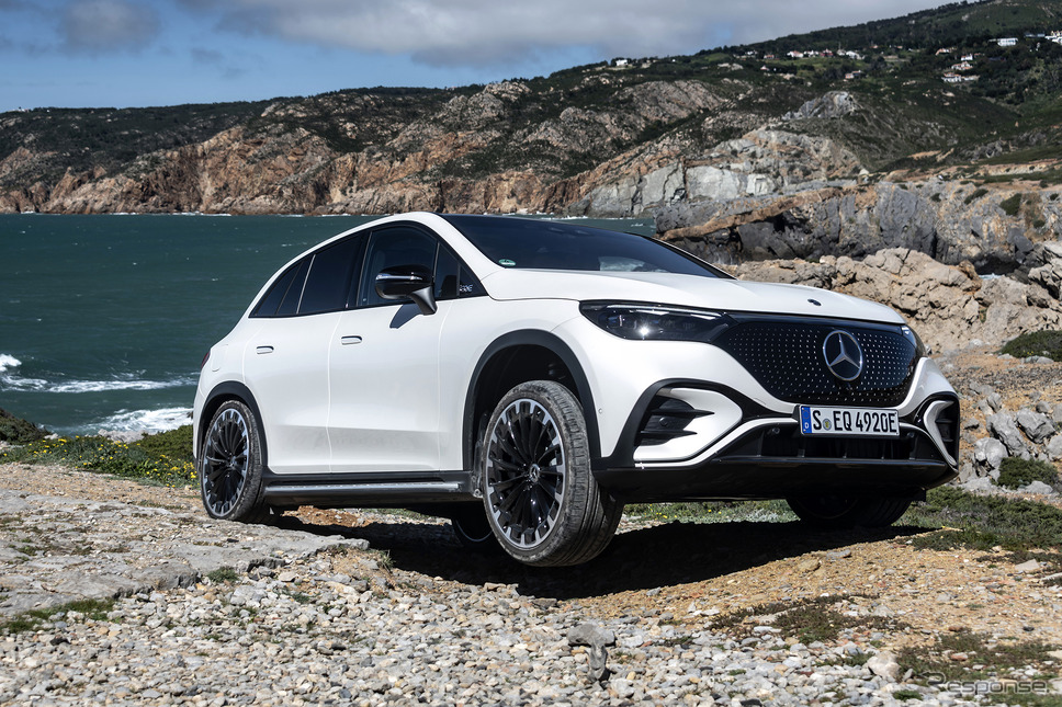 メルセデスベンツ EQE SUV(EQE 500 4MATIC)《photo by Mercedes-benz》
