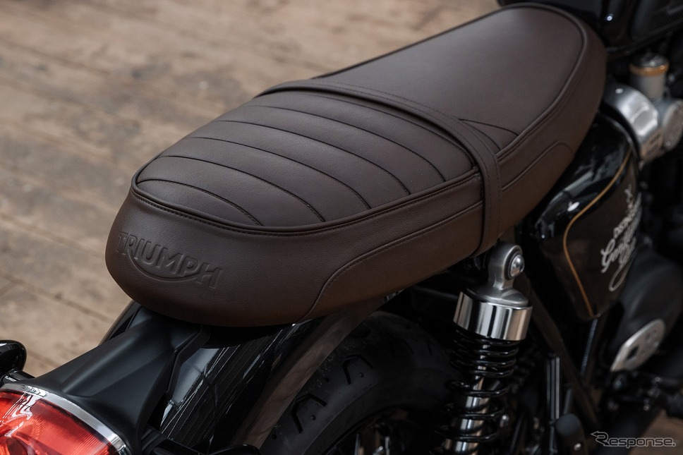 トライアンフ ボンネビルT120ブラックDGR限定エディション《写真提供:トライアンフモーターサイクルズジャパン》