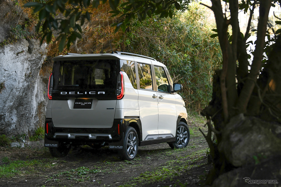三菱 デリカミニ T Premium(ディーラーオプション アクティブトーンスタイル装着車)《写真撮影 中野英幸》