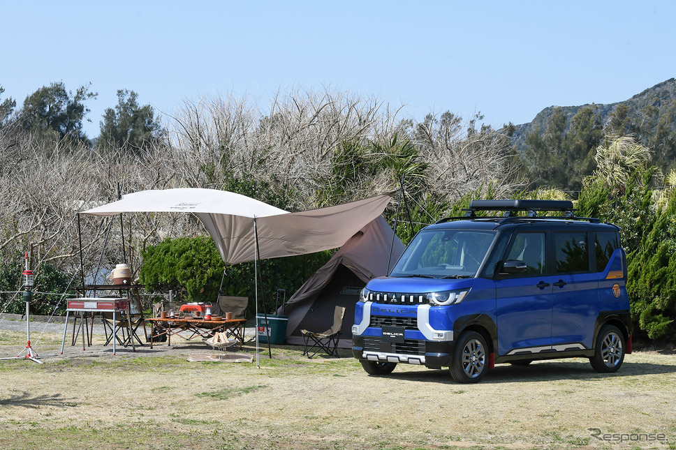 三菱 デリカミニ T Premium(ディーラーオプション ワイルドアドベンチャースタイル装着車)《写真撮影 中野英幸》