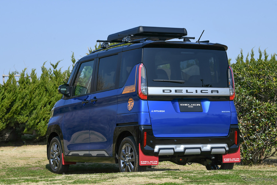 三菱 デリカミニ T Premium(ディーラーオプション ワイルドアドベンチャースタイル装着車)《写真撮影 中野英幸》