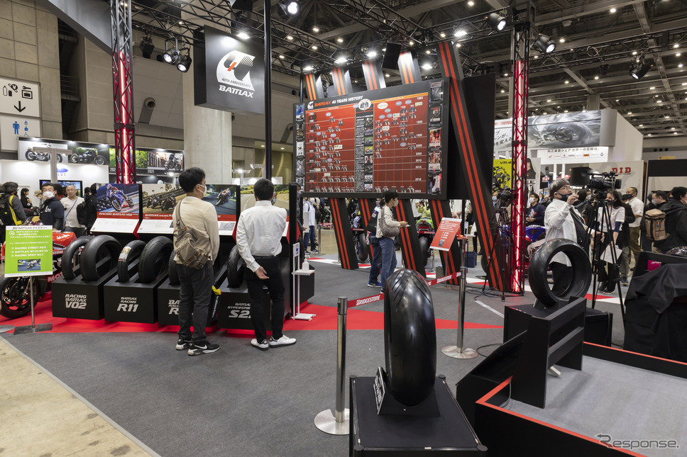 ブリヂストンブース / 東京モーターサイクルショー2023《写真撮影 郡大二郎》