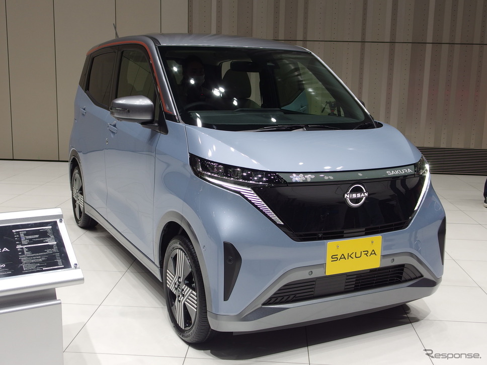 日産サクラ(EV)《写真撮影 高木啓》
