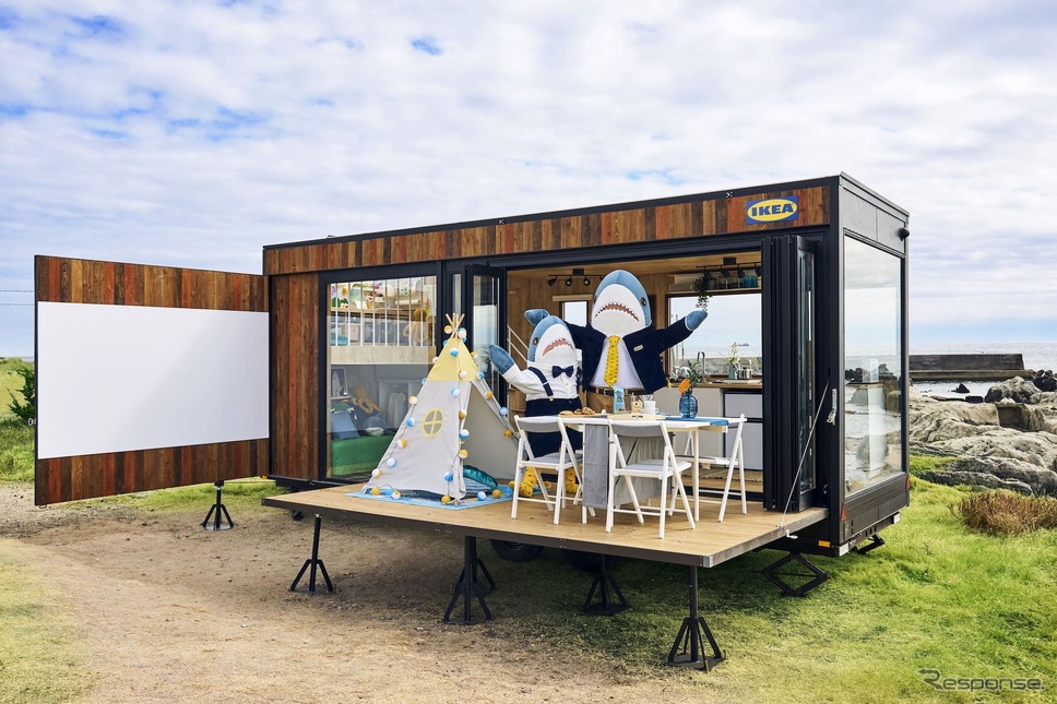 イケアのトレーラーハウス「旅する Tiny Home」《写真提供 イケア・ジャパン》