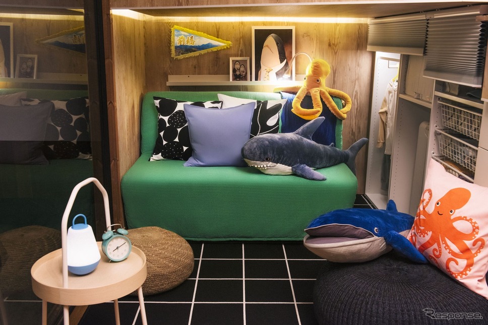 イケアのトレーラーハウス「旅する Tiny Home」《写真提供 イケア・ジャパン》