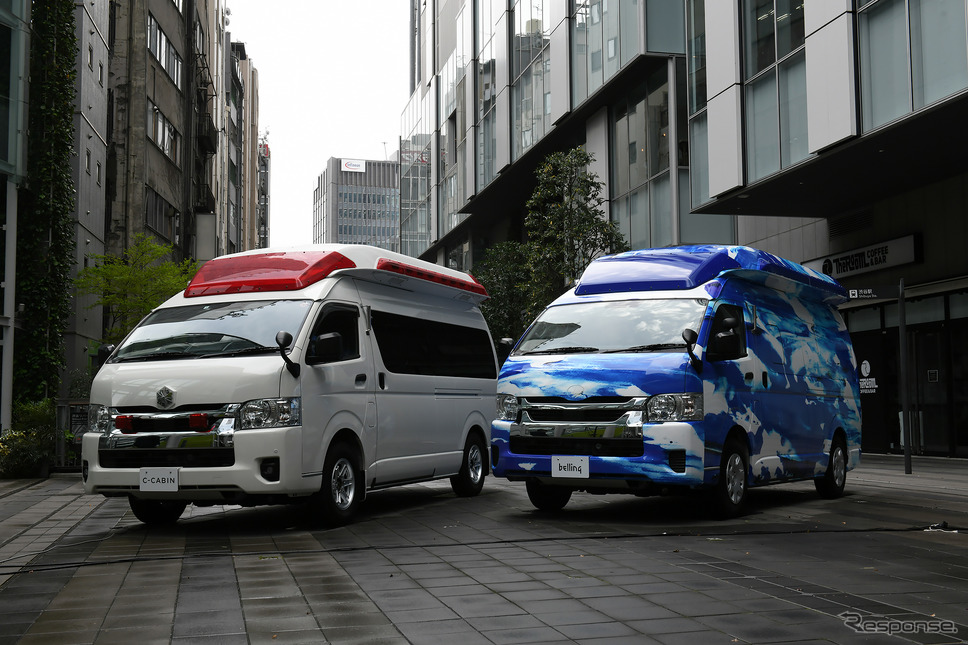 ベルリング「青い救急車」発表（4月7日）《写真撮影 中野英幸》