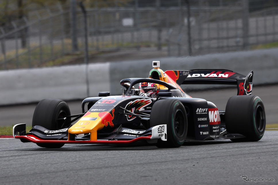 優勝した#15 リアム・ローソン(TEAM MUGEN)《写真提供 JRP》