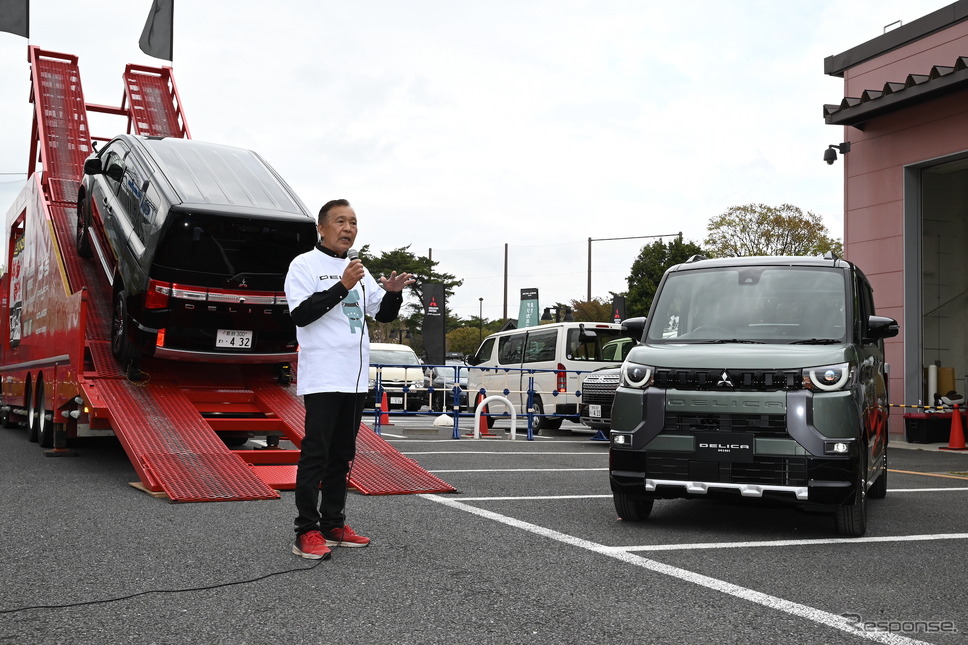 ダカールラリー王者のラリードライバー、増岡浩さんが解説《写真撮影 安藤貴史》