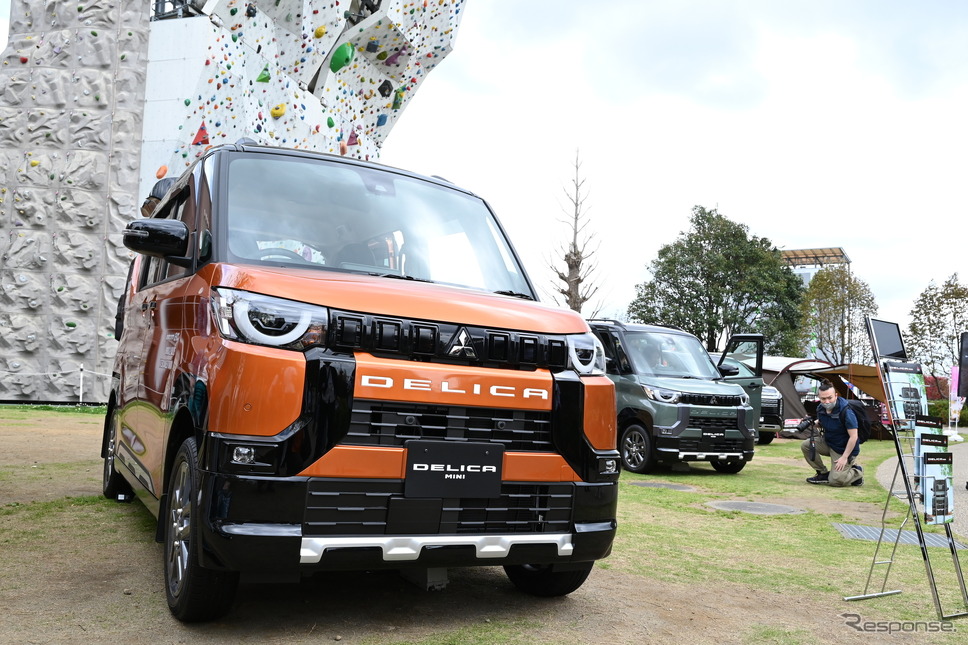 三菱 デリカミニ:DELICA MINI OUTDOOR FES in モリパークアウトドアヴィレッジ《写真撮影 安藤貴史》