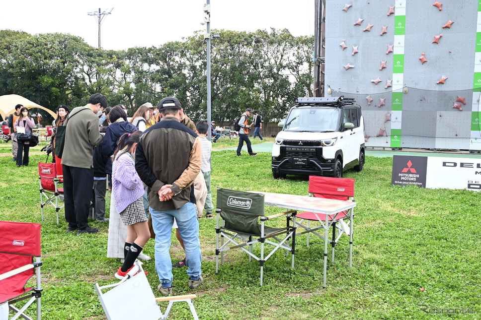DELICA MINI OUTDOOR FES in モリパークアウトドアヴィレッジ《写真撮影 安藤貴史》