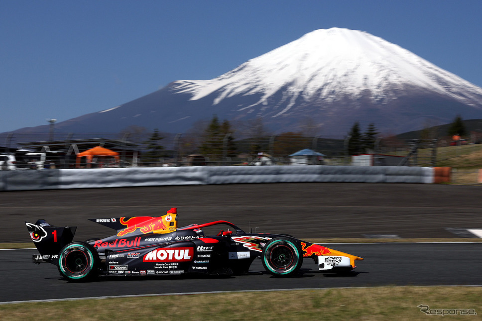 優勝した#1 野尻智紀（TEAM MUGEN）《写真提供 JRP》