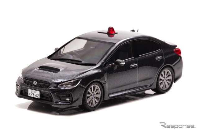 RAI'S 1/43 スバル WRX S4 2.0GT Eye Sight（VAG）2019年式・埼玉県警察高速道路交通警察隊車両（覆面）　(c) HIKOSEVEN Co.,Ltd.《写真提供 ヒコセブン》