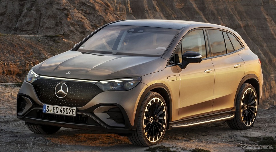 メルセデスベンツ EQE SUV《photo by Mercedes-Benz》