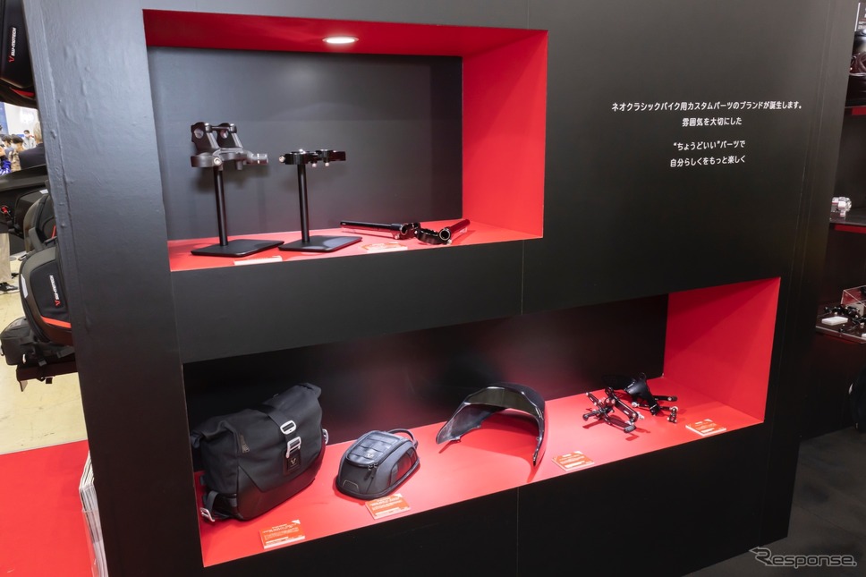 153ガレージ カスタムパーツ / 東京モーターサイクルショー2023《写真撮影 郡大二郎》