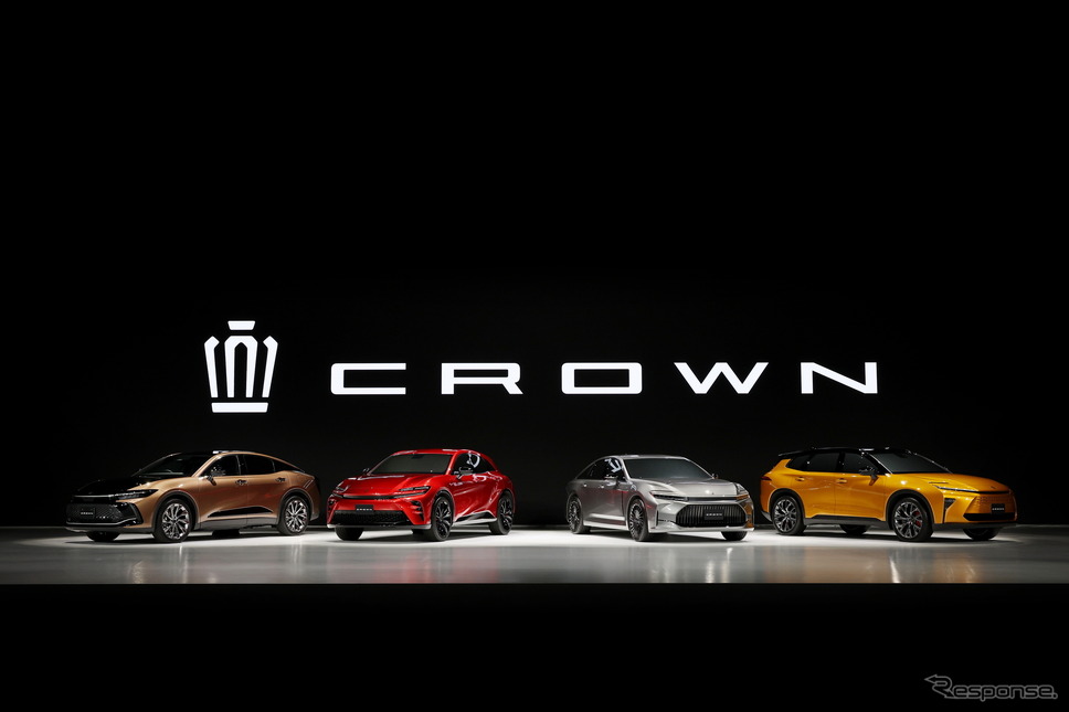 トヨタ・クラウン新型発表、2022年7月《写真提供 トヨタ自動車》