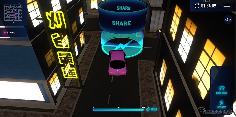 DENSO QR CODE MAZE《写真提供:デンソー》