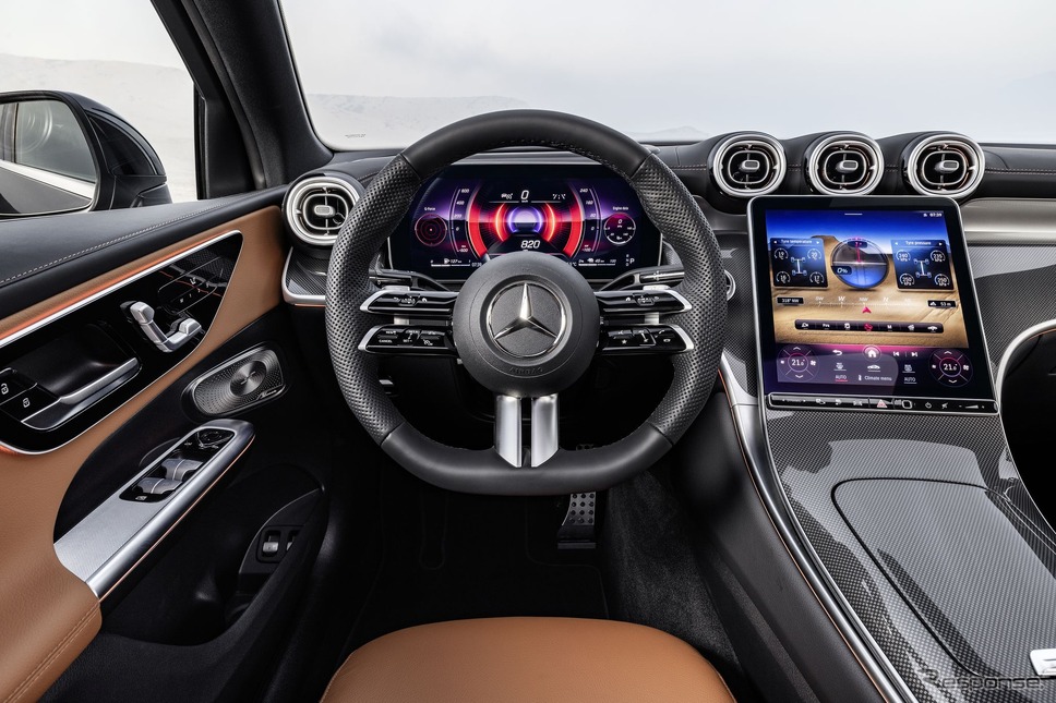 メルセデスベンツ GLC クーペ 新型のPHEV《photo by Mercedes-Benz》