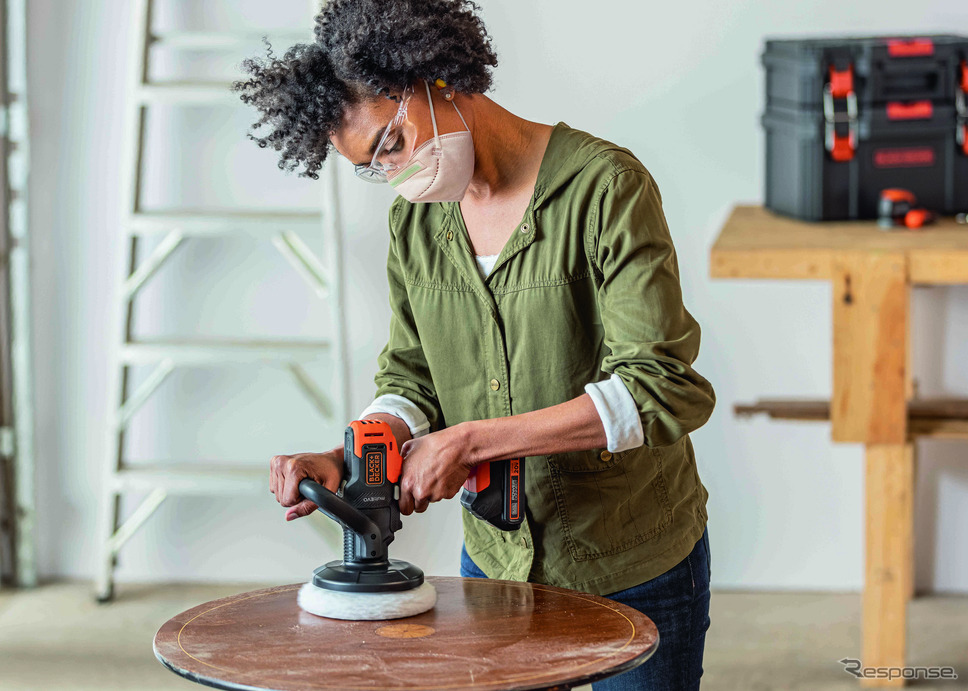 ブラック・アンド・デッカー カーポリッシャー《Photo by Stanley Black&Decker Inc.》