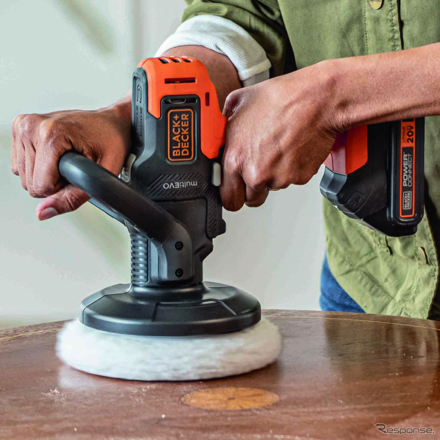 ブラック・アンド・デッカー カーポリッシャー《Photo by Stanley Black&Decker Inc.》