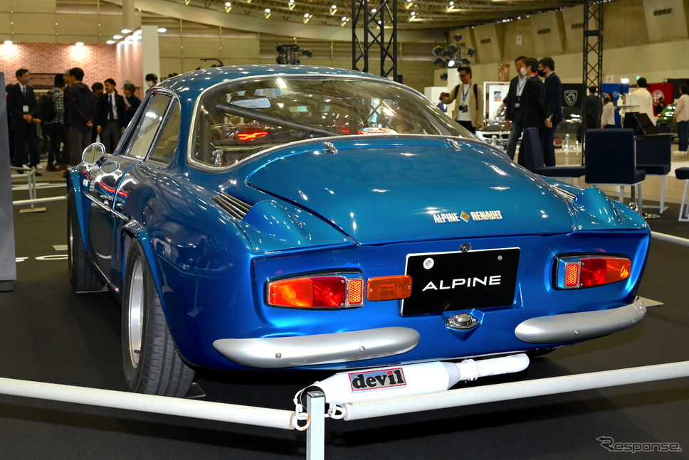 アルピーヌA110 1600S(オートモビルカウンシル2023)《写真撮影 安藤貴史》
