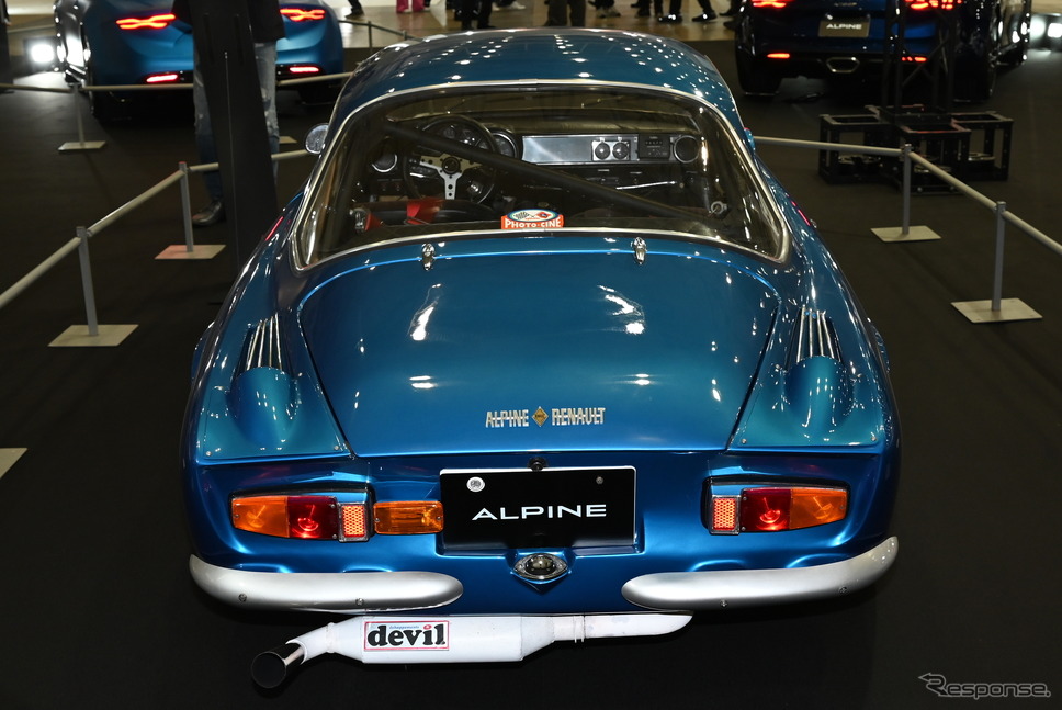 アルピーヌA110 1600S(オートモビルカウンシル2023)《写真撮影 安藤貴史》