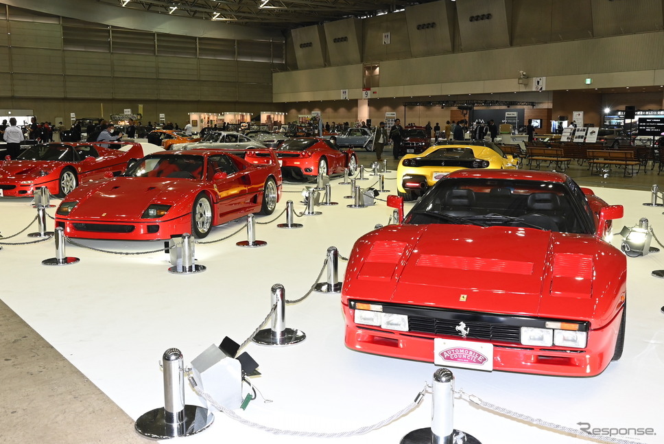 〜エンツォ・フェラーリ生誕125周年企画〜「フェラーリ・スペチャーレ」(オートモビルカウンシル2023)《写真撮影 安藤貴史》