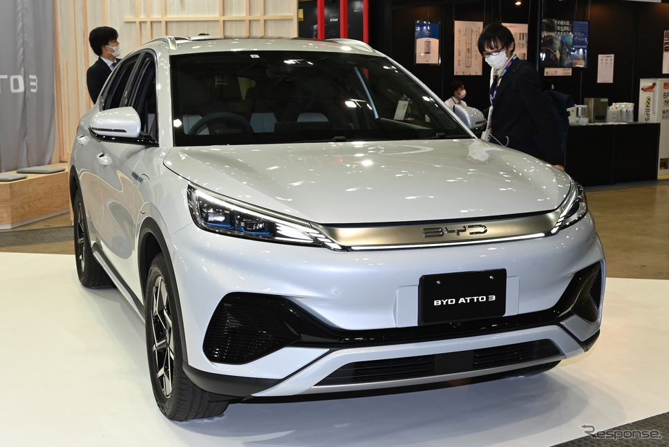 BYD ATTO 3(オートモビルカウンシル2023)《写真撮影 安藤貴史》