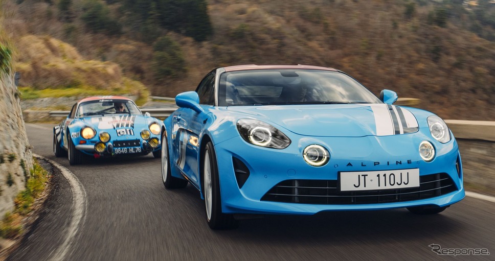 アルピーヌ A110 の「サンレモ73」と1973年のWRCを制したアルピーヌ・ルノー A110《photo by Alpine》