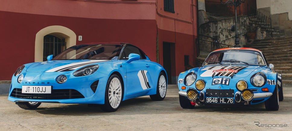 アルピーヌ A110 の「サンレモ73」と1973年のWRCを制したアルピーヌ・ルノー A110《photo by Alpine》