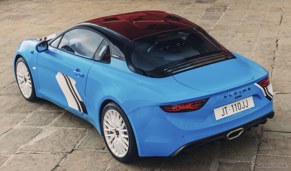 アルピーヌ A110 の「サンレモ73」《photo by Alpine》