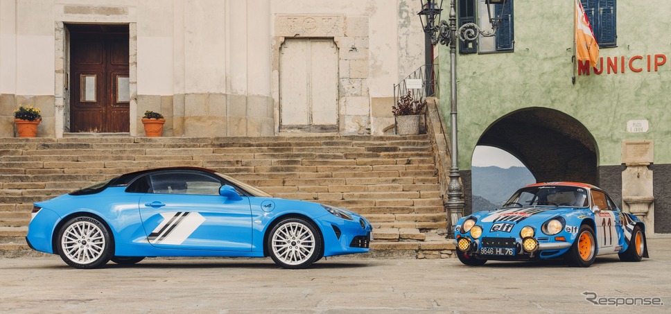 アルピーヌ A110 の「サンレモ73」と1973年のWRCを制したアルピーヌ・ルノー A110《photo by Alpine》