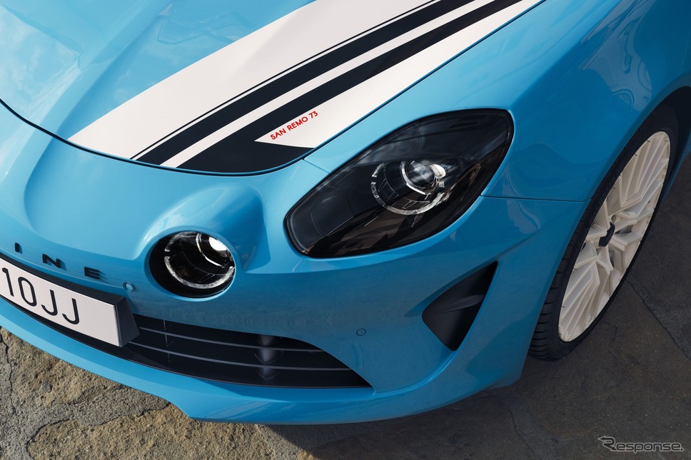 アルピーヌ A110 の「サンレモ73」《photo by Alpine》