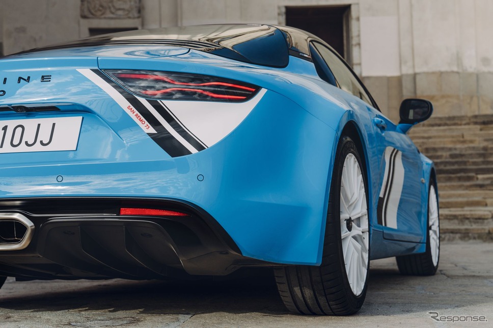 アルピーヌ A110 の「サンレモ73」《photo by Alpine》