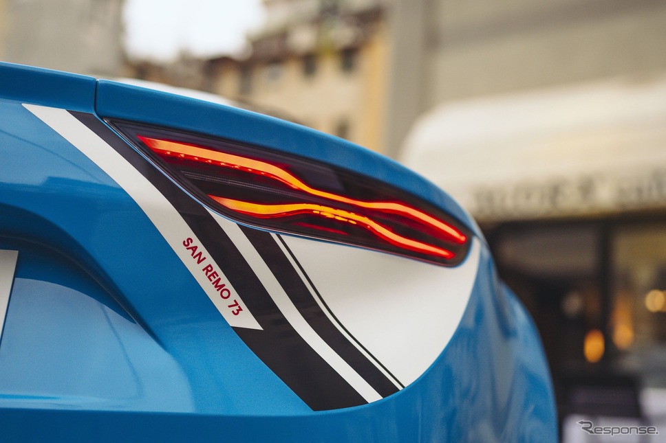 アルピーヌ A110 の「サンレモ73」《photo by Alpine》