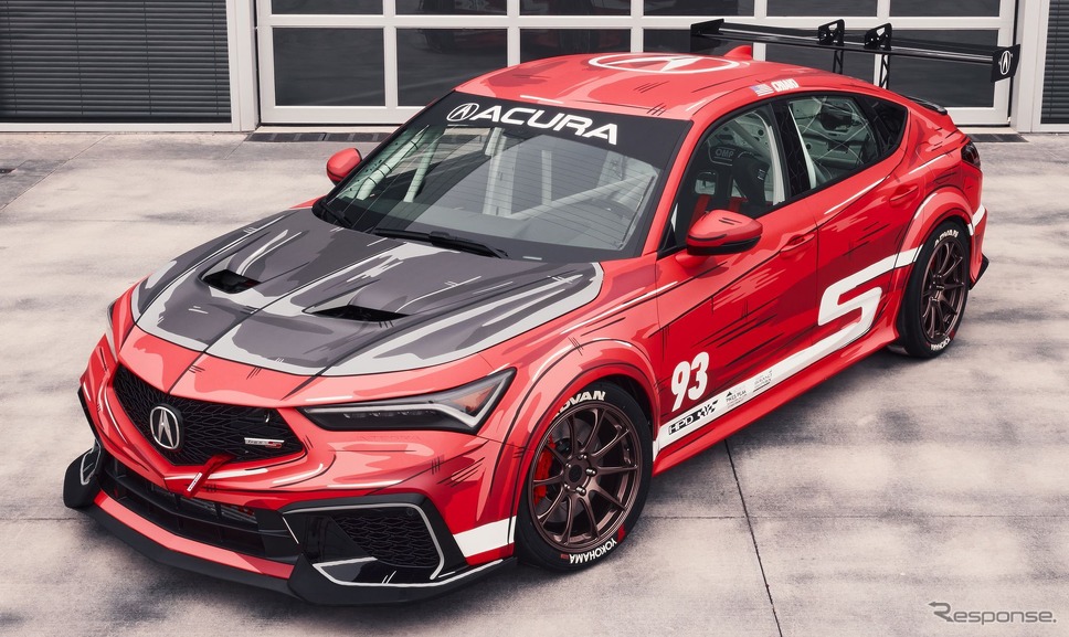 アキュラ・インテグラ・タイプS 新型のパイクスピーク参戦車両《photo by Acura》