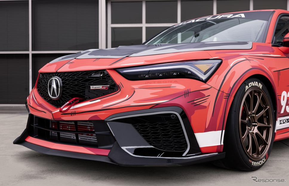 アキュラ・インテグラ・タイプS 新型のパイクスピーク参戦車両《photo by Acura》