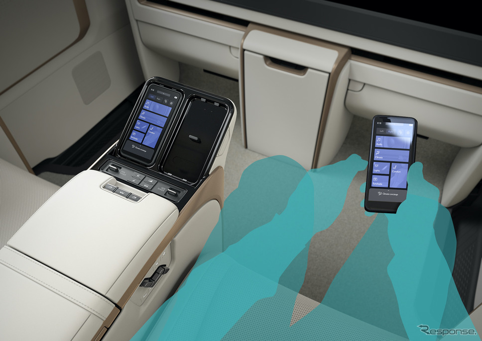 レクサス LM 新型の4人乗り仕様(プロトタイプ)《Photo by LEXUS》