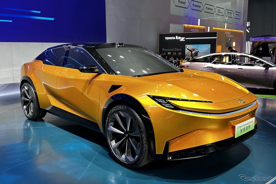 トヨタ bZスポーツクロスオーバー(上海モーターショー2023)《写真撮影 八杉理》