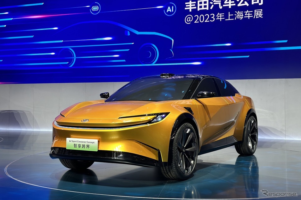 トヨタ bZスポーツクロスオーバー(上海モーターショー2023)《写真撮影 八杉理》