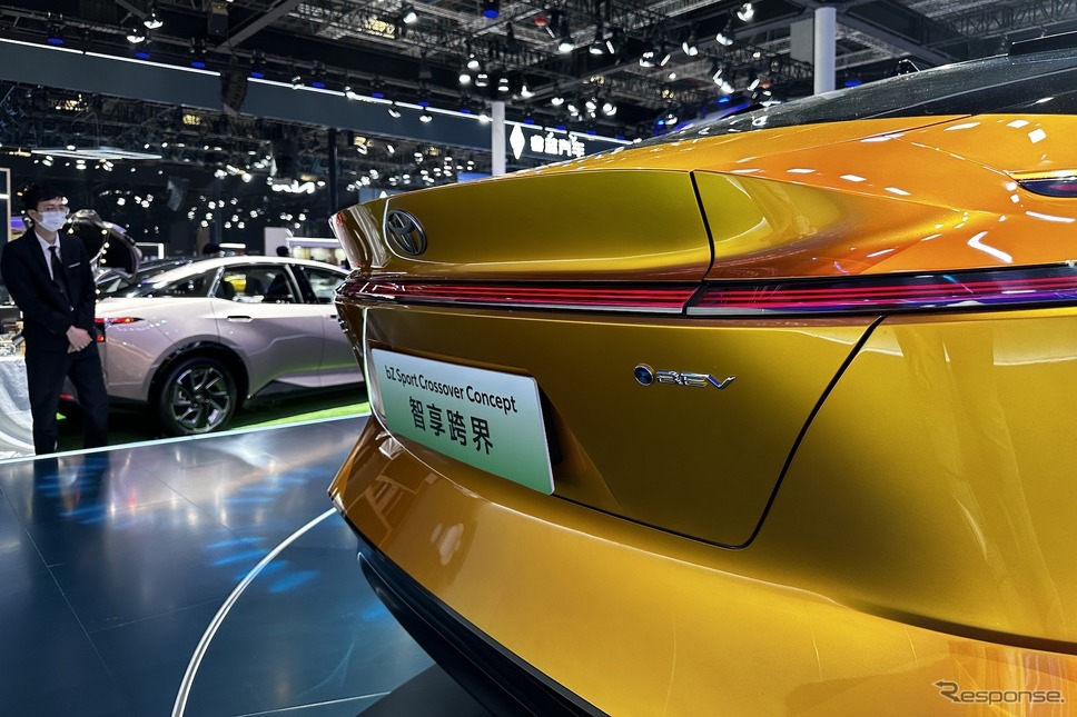 トヨタ bZスポーツクロスオーバー(上海モーターショー2023)《写真撮影 八杉理》