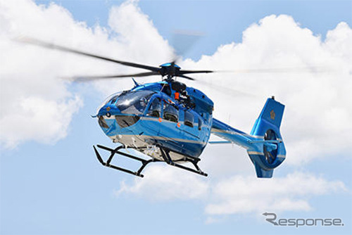 最新型ヘリコプター H145 / BK117 D-3《写真提供：川崎重工》